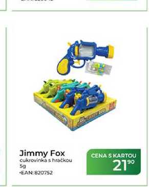 Jimmy Fox cukrovinka s hračkou 5g