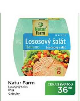 Natur Farm Lososový salát 175g