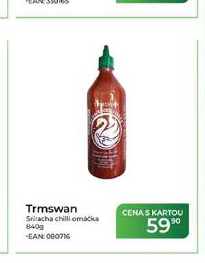 Trmswan Sriracha chilli omáčka 840g