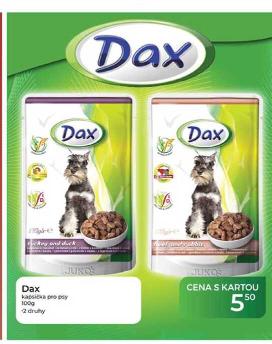 Dax kapsička pro psy 100g •2 druhy