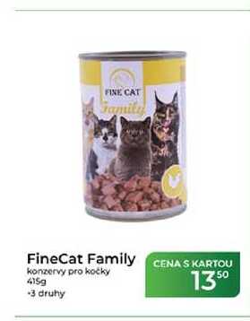 FineCat Family konzervy pro kočky 415g