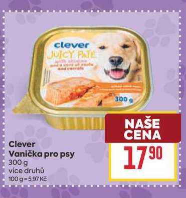 Clever Vanička pro psy 300 g 