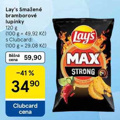 Lay's Smažené bramborové lupínky, 120 g