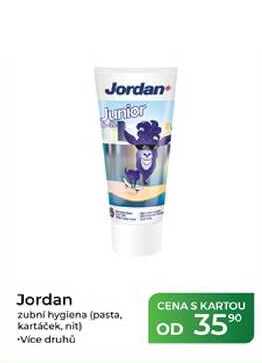 Jordan zubní hygiena (pasta, kartáček, nit)