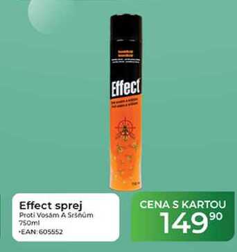 Effect sprej Proti Vosám A Sršňům 750ml Tamda Foods