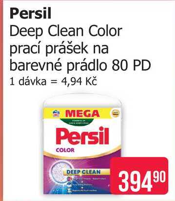 Persil Deep Clean Color 80 pracích dávek