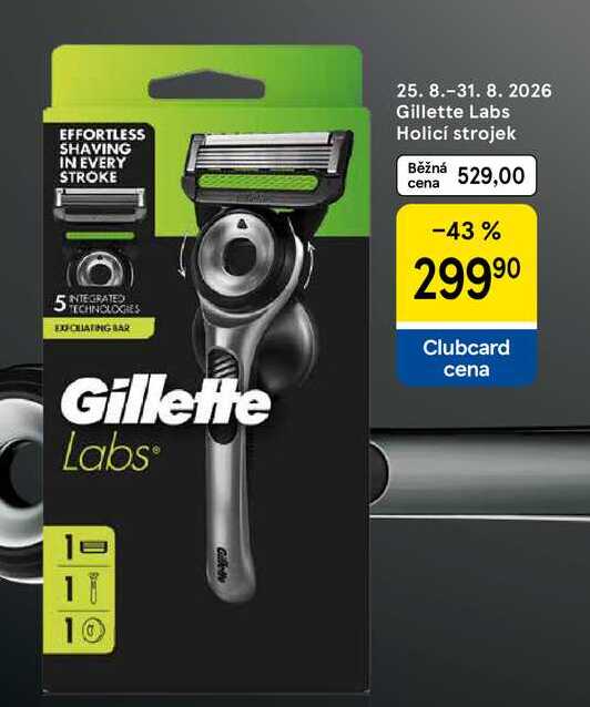 Gillette Labs Holicí strojek Tesco
