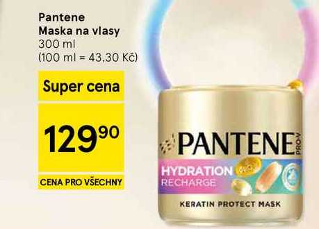 Pantene Maska na vlasy, 300 ml Tesco