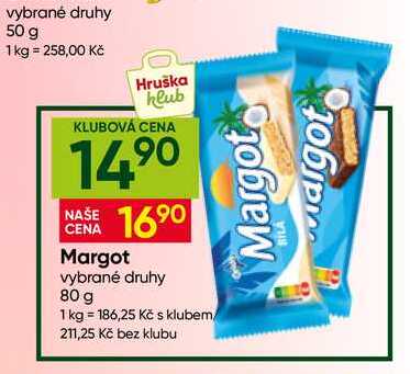 ORION Margot 80g, vybrané druhy