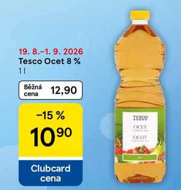 Tesco Ocet 8%, 1 l 