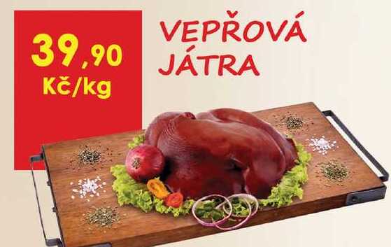 Vepřová játra 1kg