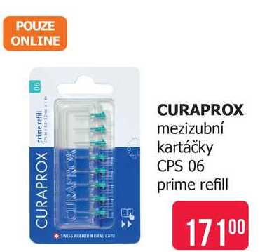 CURAPROX mezizubní kartáčky CPS 06 prime refill Teta drogerie