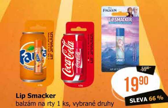 Lip Smacker balzám na rty 1 ks, vybrané druhy 