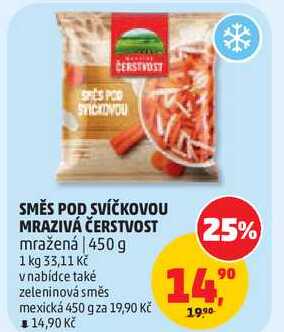 SMĚS POD SVÍČKOVOU MRAZIVÁ ČERSTVOST mražená, 450 g