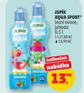 JUPÍK AQUA SPORT lesní ovoce, 0,5 l Penny Market