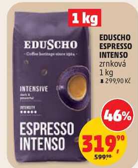 EDUSCHO ESPRESSO INTENSO zrnková, 1 kg