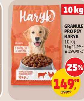 GRANULE PRO PSY HARYK, 10 kg  