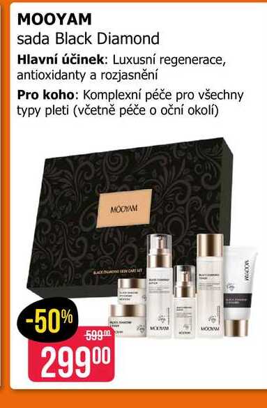 MOOYAM sada Black Diamond Teta drogerie