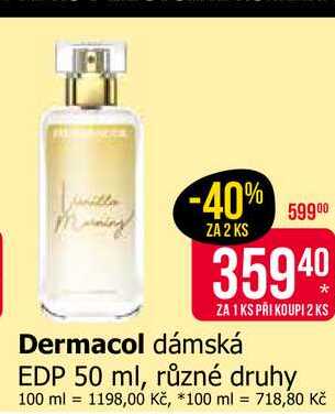 Dermacol dámská EDP 50 ml, různé druhy