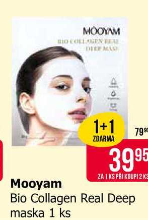 Mooyam Bio Collagen Real Deep maska 1 ks 
