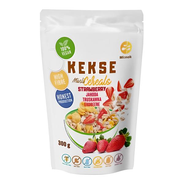 Kekse Cereálie Jahoda bez lepku