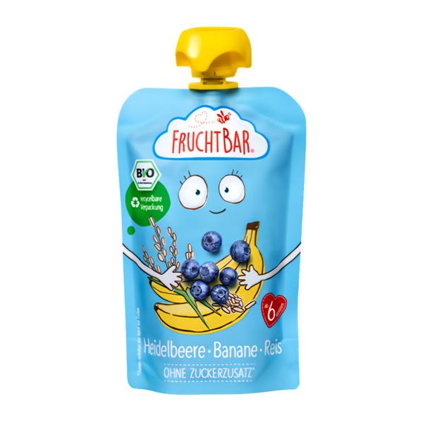 Fruchtbar BIO Ovocná kapsička s banánem a borůvkami Košík.cz