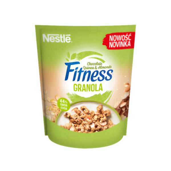 Nestle Fitness Granola čokoláda, quinoa a mandle