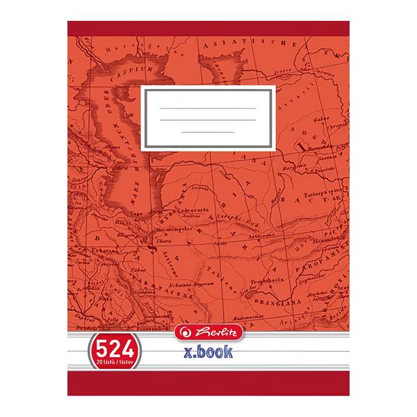 Herlitz Sešit 524 bezdřevý, linkovaný