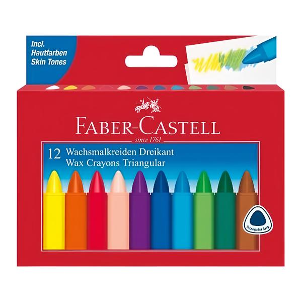 Faber-Castell Voskovky trojhranné