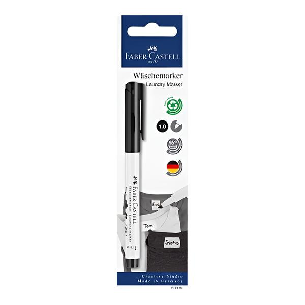 Faber-Castell Popisovač na textil, černý