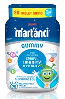 Marťánci Gummy Echinacea 50 + 20 gummies
