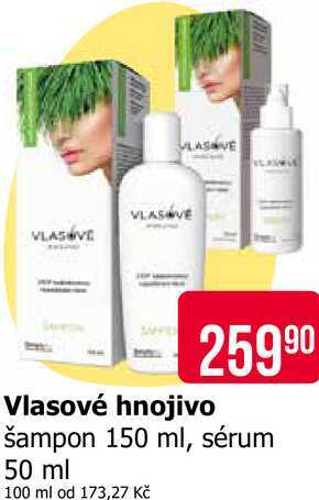 Vlasové hnojivo šampon 150 ml, sérum 50 ml