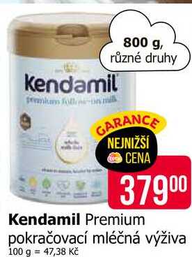 Kendamil Premium pokračovací mléčná výživa 800 g Teta drogerie