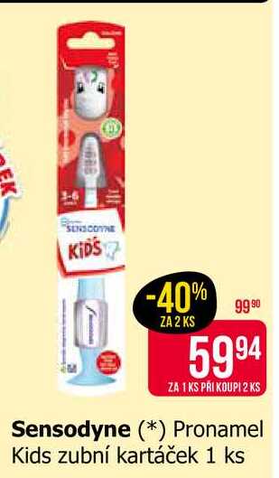 Sensodyne Pronamel Kids zubní kartáček 1 ks Teta drogerie
