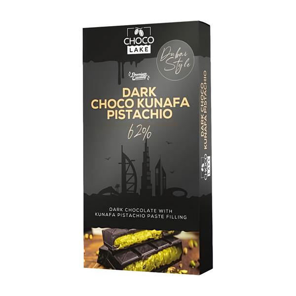 Choco Lake Premium Dark Dubai Chocolate Kunafa & Pistachio