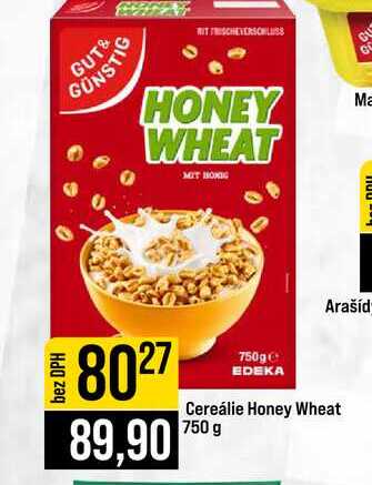 Cereálie Honey Wheat 750 g