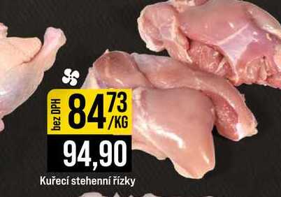 Kuřecí stehenní řízky 1kg