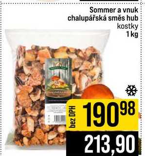 Sommer a vnuk chalupářská směs hub kostky 1 kg