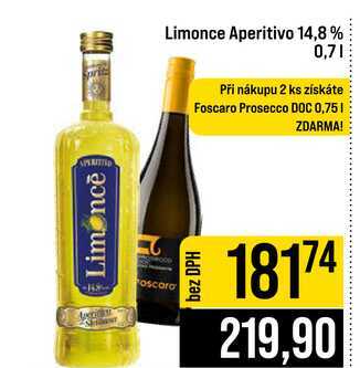 Limonce Aperitivo 14,8% 0,7l