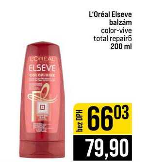 L'Oréal Elseve balzám color-vive total repair5 200 ml