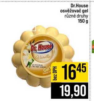 Dr.House osvěžovač gel různé druhy 150 g JIP