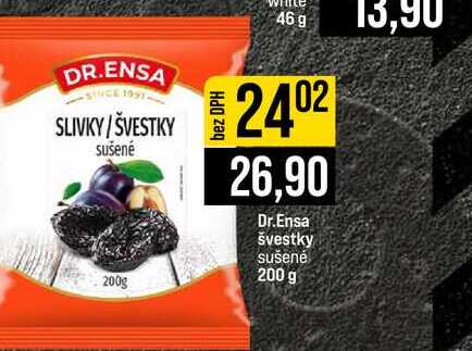 Dr.Ensa švestky sušené 200 g
