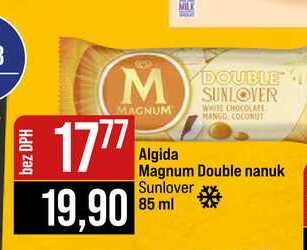 Algida Magnum Double nanuk Sunlover 85 ml