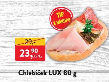 Chlebíček LUX 80 g