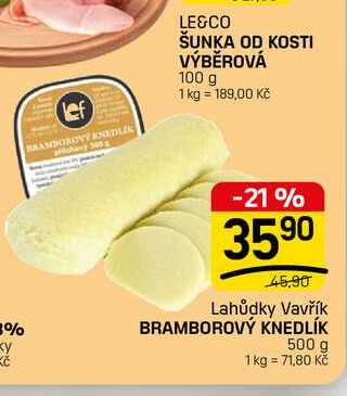 BRAMBOROVÝ KNEDLÍK 500 g