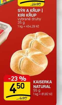 KAISERKA NATURAL 55 g