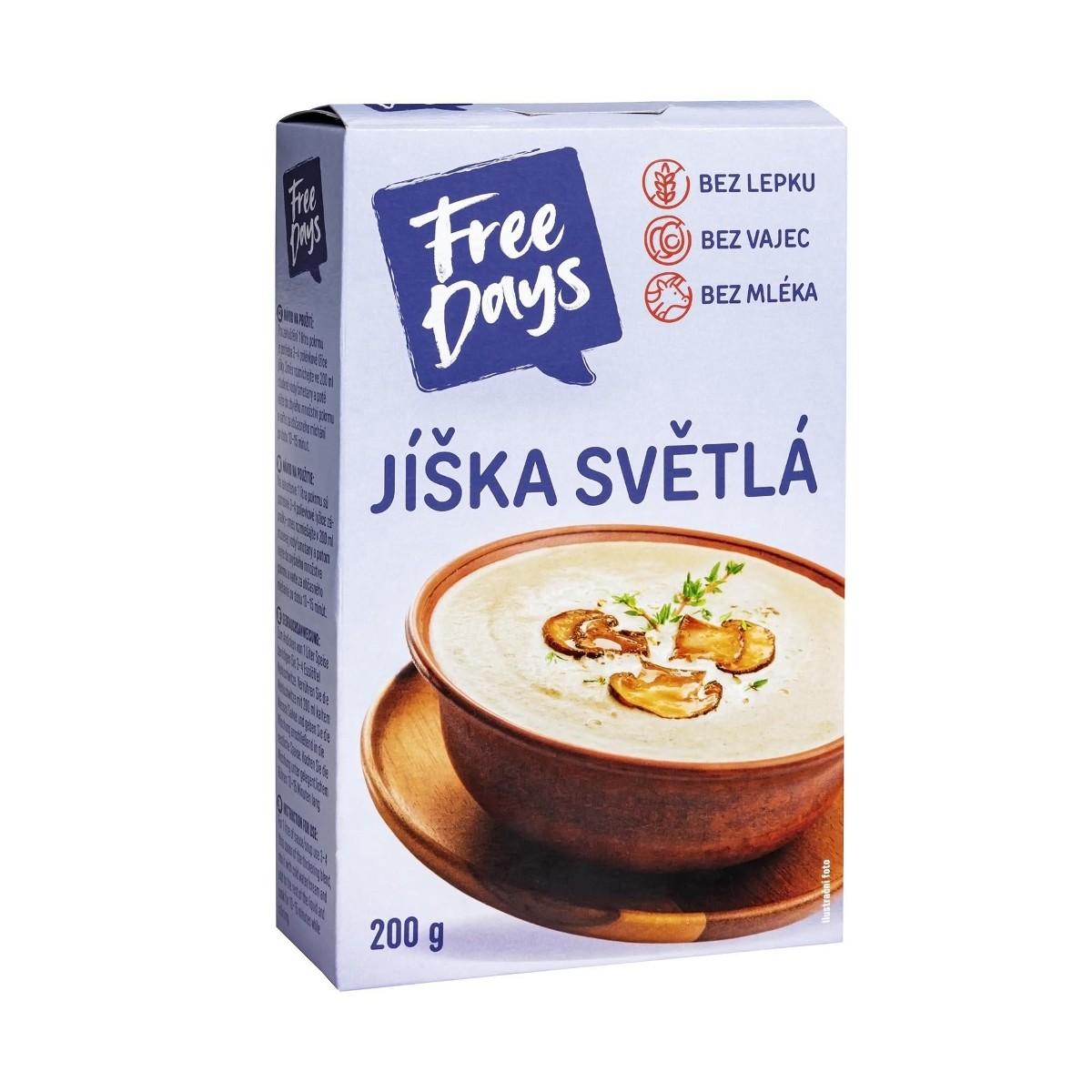FreeDays Jíška světlá, 200 g