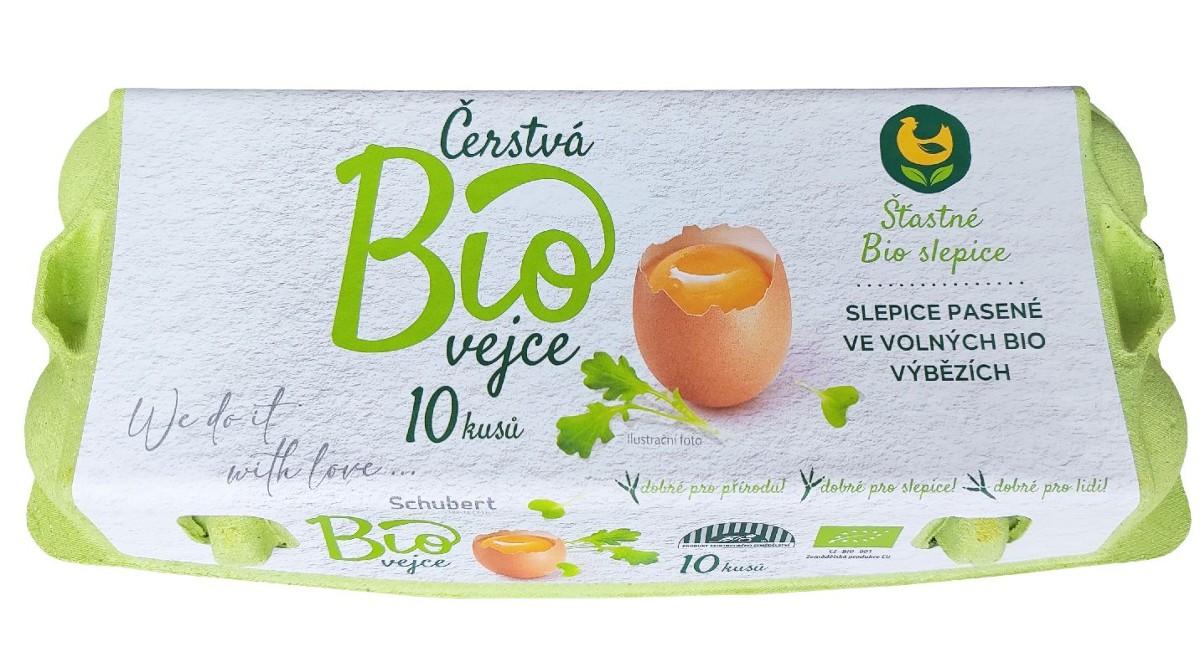 Schubert BIO Čerstvá vejce, 10 KS
