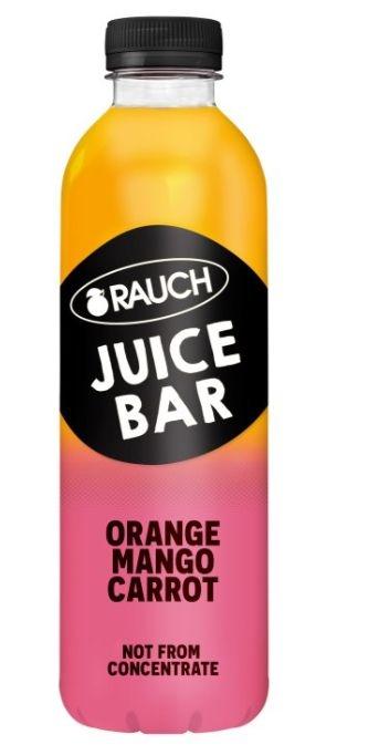 Rauch Juice Bar Mango, pomeranč, mrkev, 800 ml