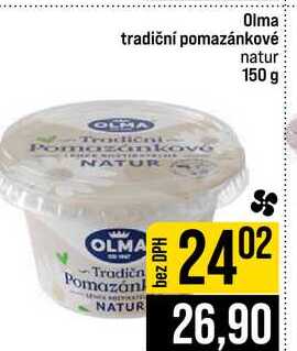 Olma tradiční pomazánkové natur 150 g